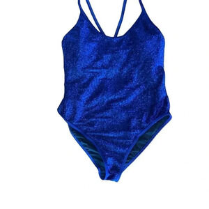 attract sports collection Blue One piece swimsuit
